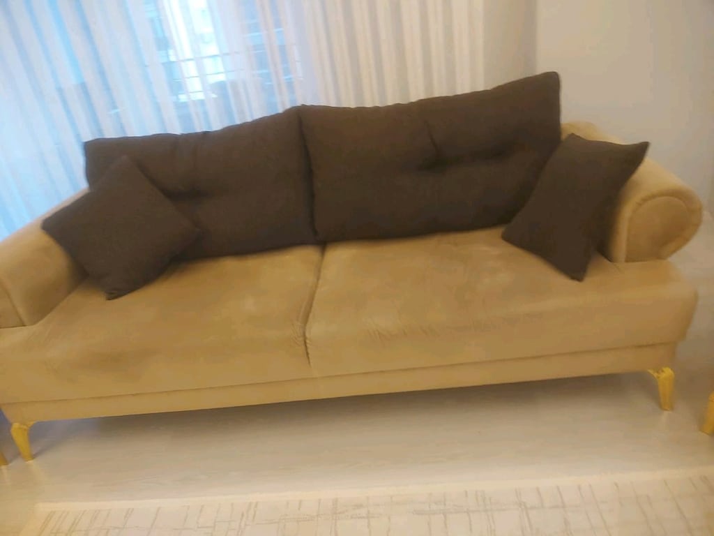2 adet çift 2 adet tek koltuk takımı tertemiz yeni gibi - 3
