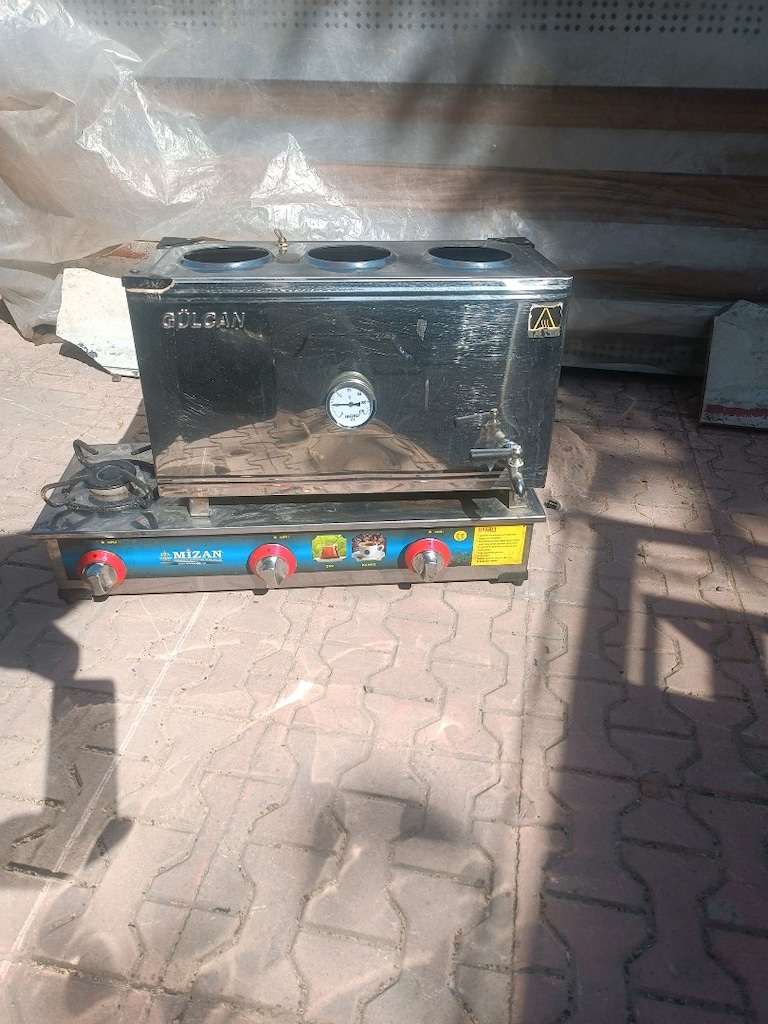 endüstriyel sanayi tipi çay kazanı semaver çayı kafeterya cafe pastane - 6