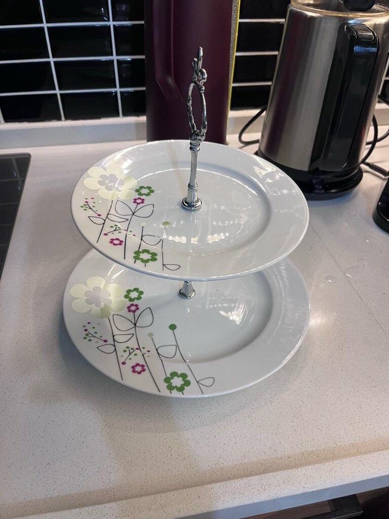 12 kişilik pasta seti& 2 katlı kurabiyelik - 2