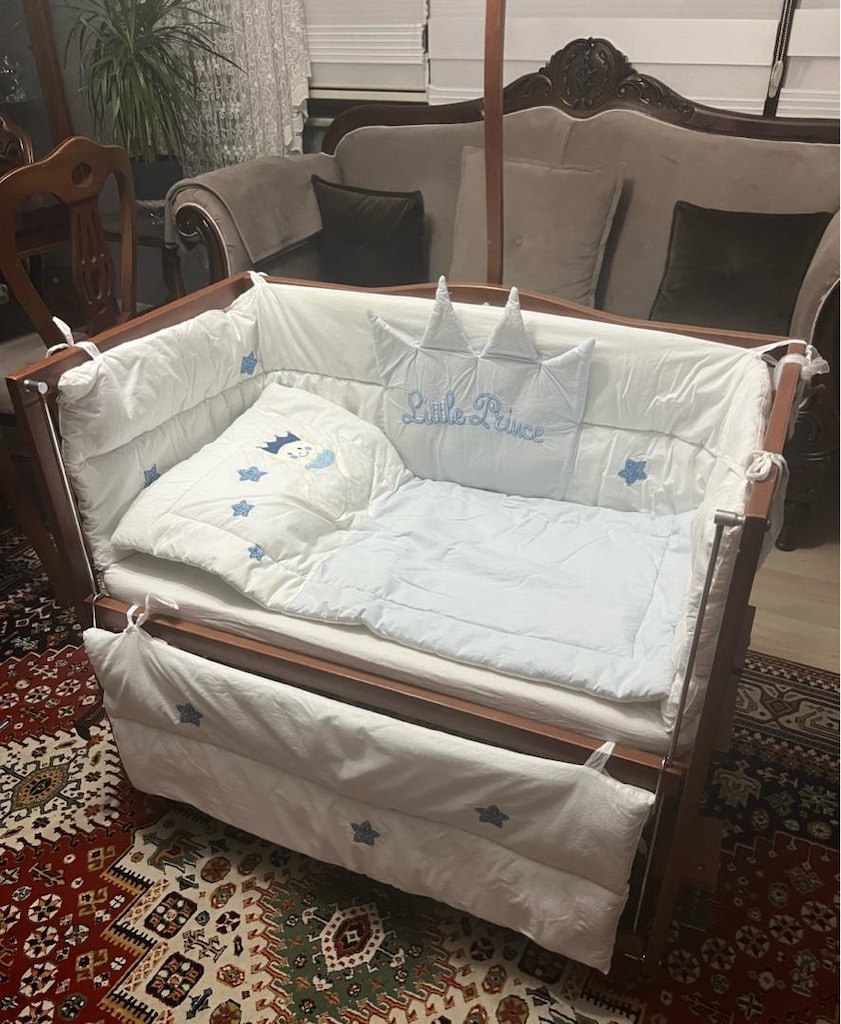 anne yanı beşik Meltem marka - 2