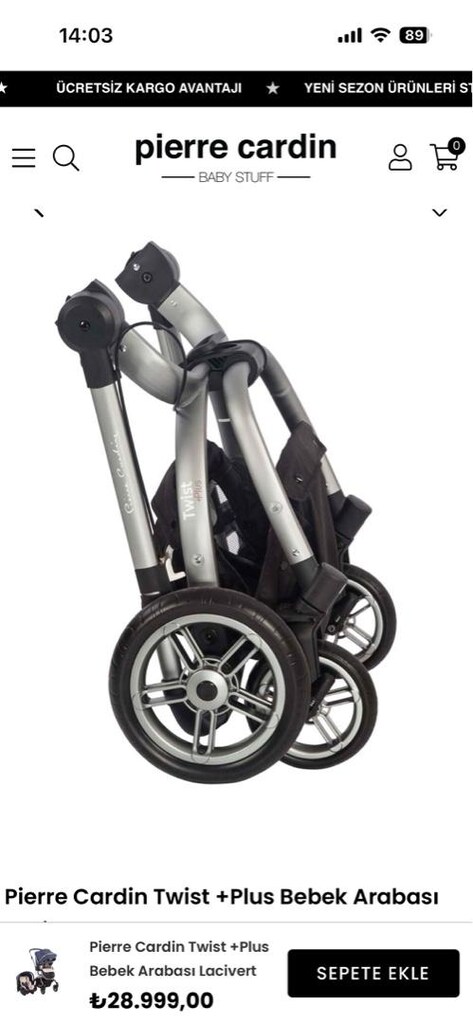 pierre Cardin bebek arabası - 4