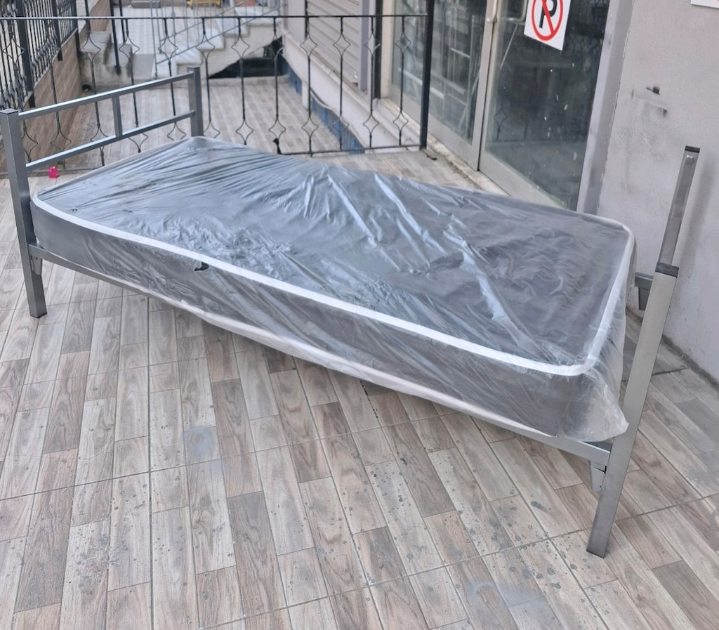 190X90 CM SAĞLAM KARYOLA YATAKLI TÜM İST İÇİ AYNI GÜN ÜCRETSİZ TESLİM - 8