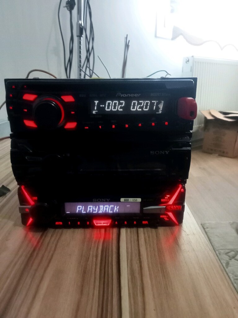 2 ADET SONY BİR ADET PİONEER TEYİP - 5