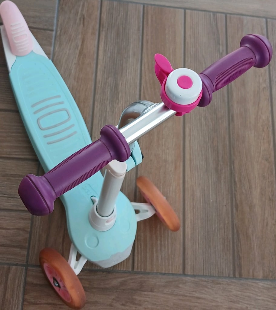 Oxelo çocuk scooter ışıklı B1 500 model decathlon YENİ GİBİ zilide var - 7