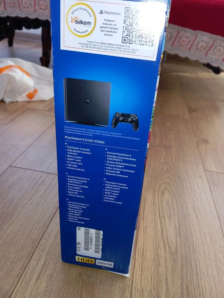 6 Ay Garantili / Kutulu Faturalı Temiz PS4 500GB Jet Black (Bilkom) - 2