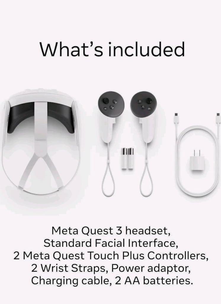 Sanal Gözlük Meta Quest 3 128 GB - 6