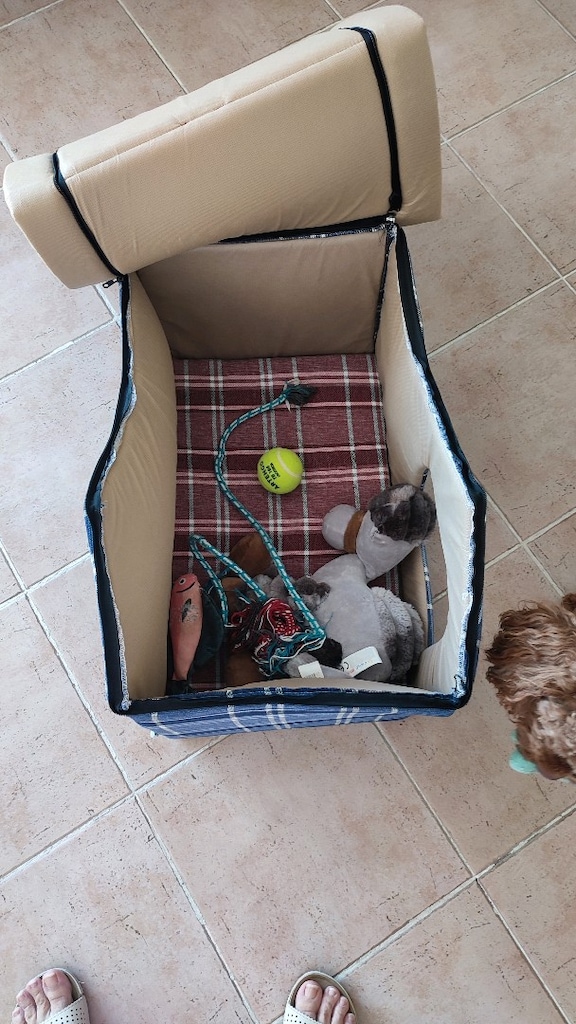küçük ırk köpek yada kedi için kulübe yatak - 3