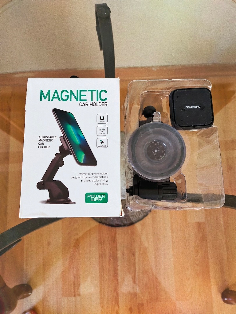 PowerWay Manyetik Araç İçi Telefon Tutucu. - 3