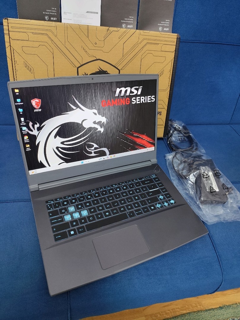 KUTULU HEDİYELİK ÇOKK TEMİZ MSI OYUN ÇİZİM LAPTOP - 2