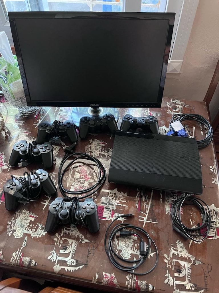 PlayStation 3 Super Slim 500 GB + Orijinal Kol + 21 Oyun | Sorunsuz