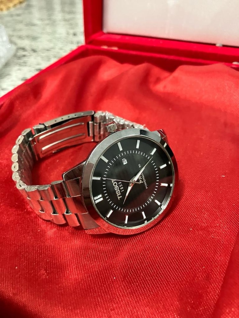 Tissot PRX 853 Siyah Çelik erkek Kol Saati… - 5