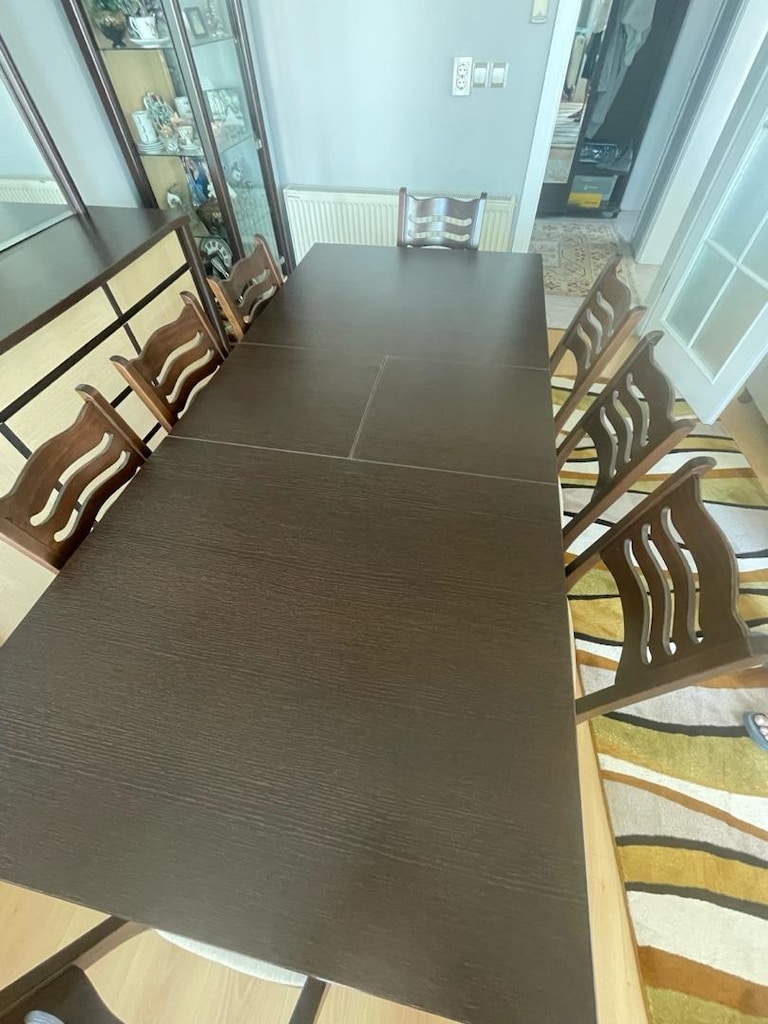 Yemek Masası Konsol Sandalye Takımı - 6
