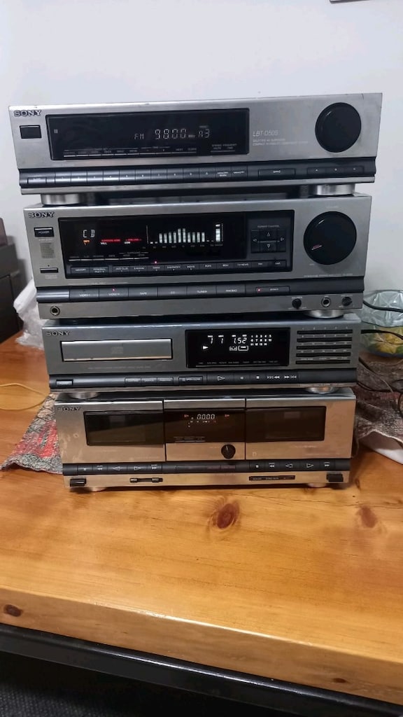 SONY LBT-D505 DECK MÜZİK SETİ CD RADYO KASET ÇALAR HI-Fİ - 2