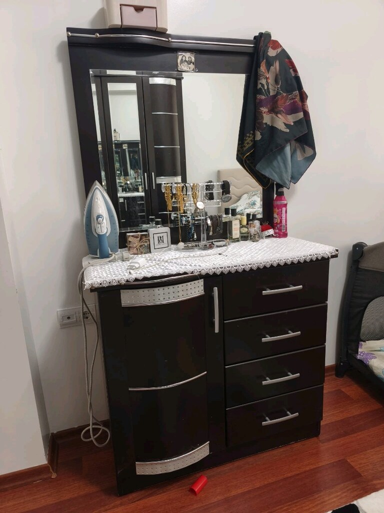 gardrop makyaj masası küçük çekmeceler - 4