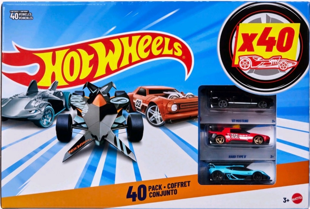 Hot Wheels 40 adet set araba JDW08 - 2