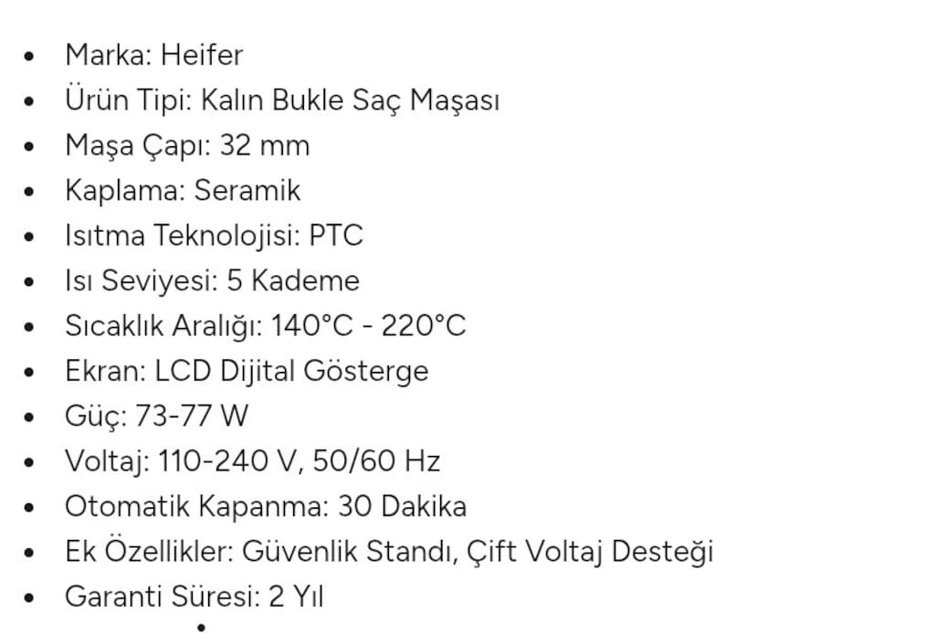 saç maşası (kalın bukle) - 9