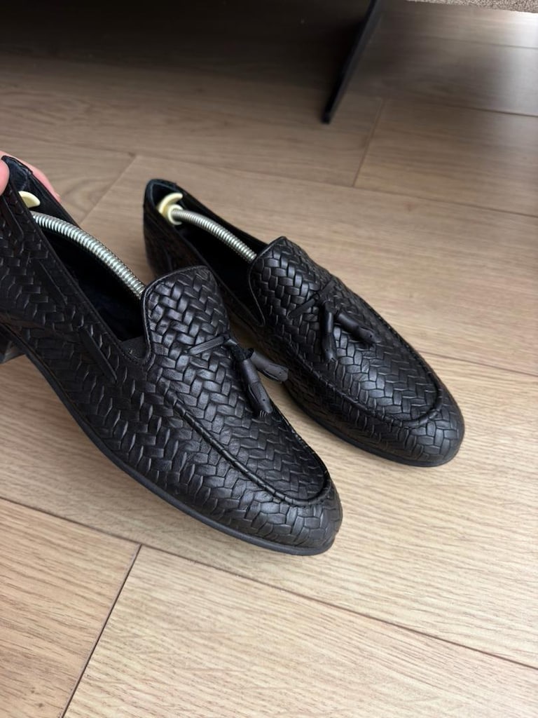 D’S Damat Siyah Deri Loafer Ayakkabı - 2