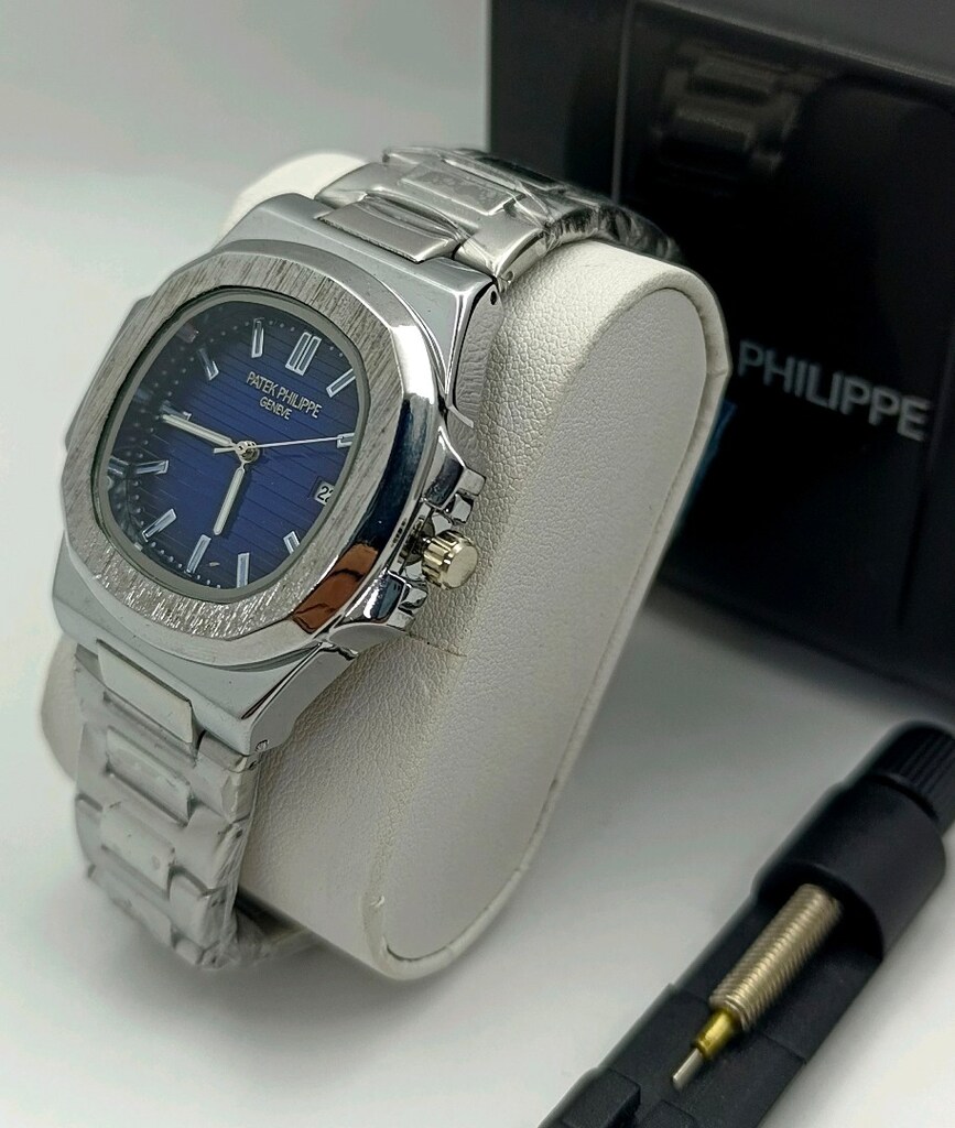 SIFIR KUTUSUNDA,PATEK PHİLİPPE (ÇELİK) KOL SAATİ - 4