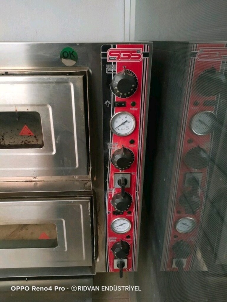 pizza fırını elektrikli taş tavan fırın poğaça börek boyoz baklava frn - 5