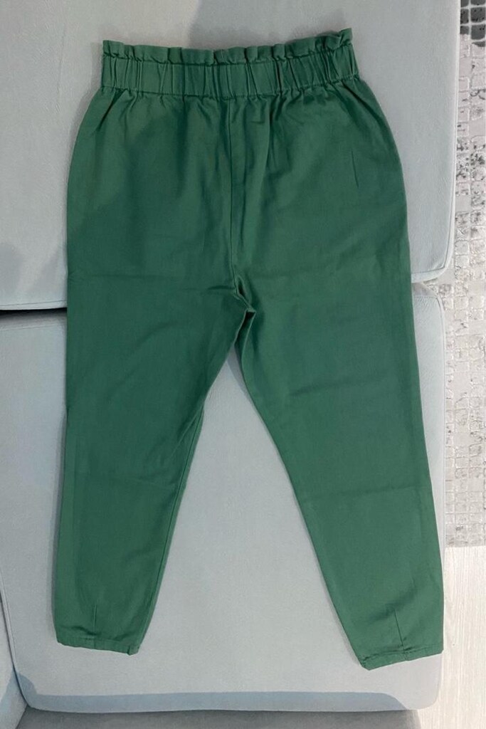 Lcwaikiki Yeşil Kız Çocuk Pantolon - 3