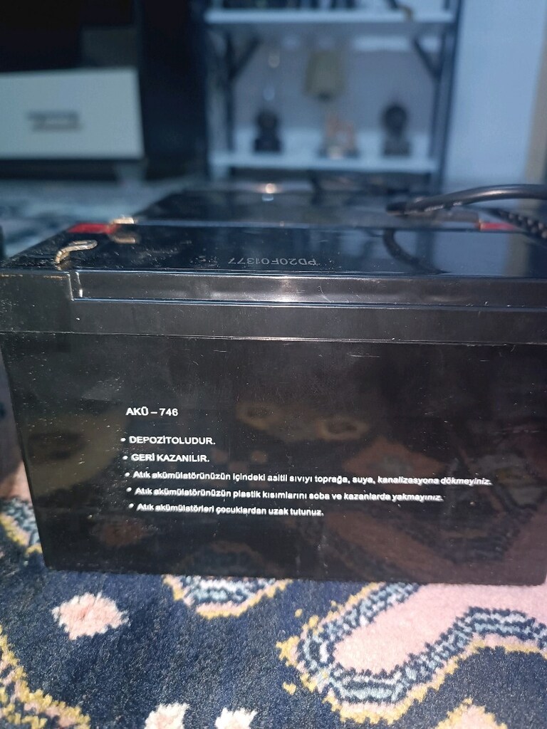 akü 12 volt 7 amper 13 adet toplu olarak satılık - 2