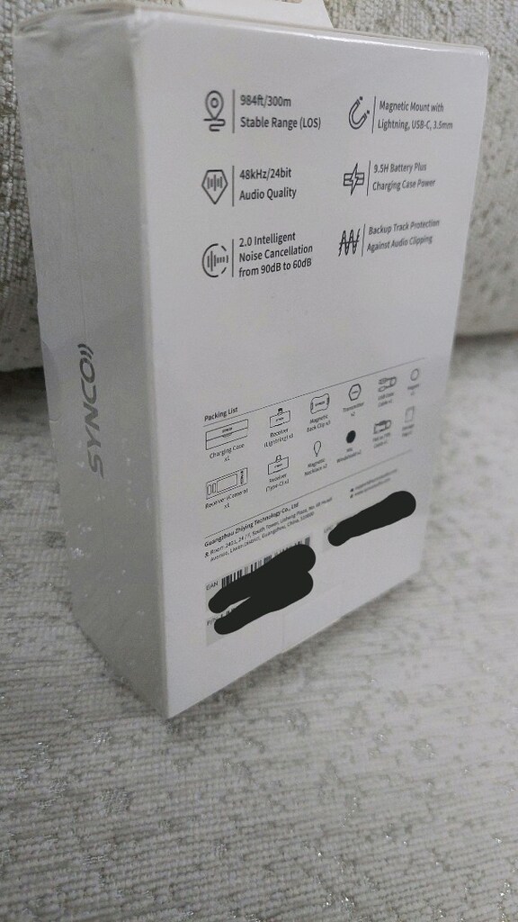 Synco G4 Mini Kablosuz Yaka Mikrofonu - 2