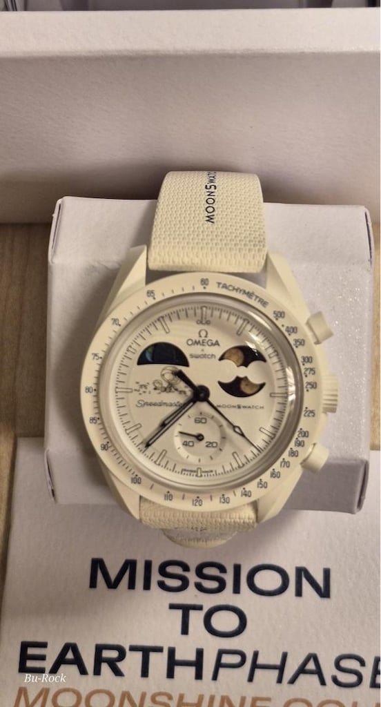 MOONSHINE GOLD SWATCH & OMEGA - 3