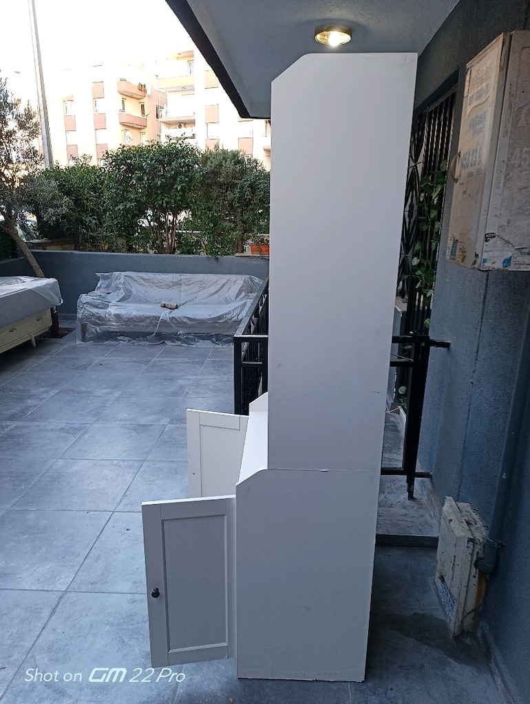 Ikea Çok amaçlı Dolap Kapaklı Raflı Buca da - 4