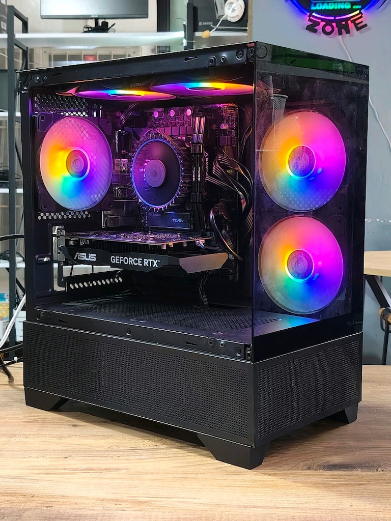 RTX 3050 i3 13100F 16GB RAM 512 M2SSD 600W OYUNCU KASASI - 3