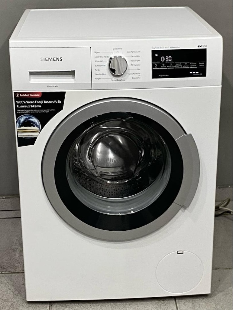 Siemens 9 Kg 1400 Devirli İnverter A+++ Yeni Nesil Çamaşır Makinesi - 3