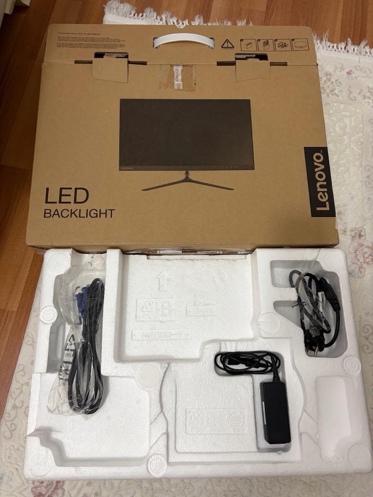 Lenovo LI2264D 21.5” 75 Hz 7ms (Analog+HDMI) Full HD IPS Monitör 65C5K