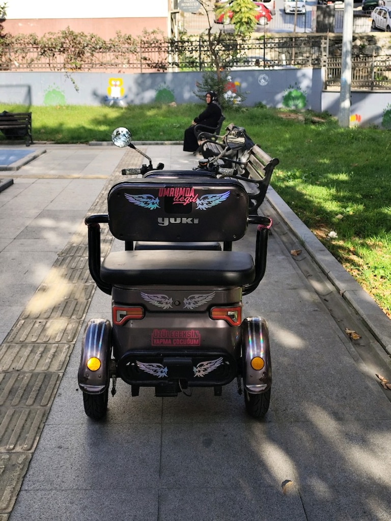 elektrikli motor 3tekerlekli - 3