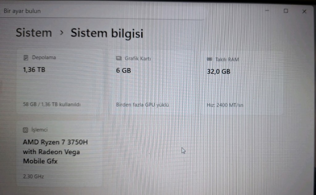 ASUS TUF GAMING OYUNCU BİLGİSAYARI - 4