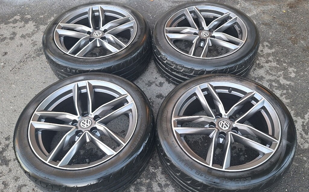235 45 18 JANT LASTİK TAKIMI PASSAT JETTA SEAT SKODA T4 CADDY AUDİ - 4