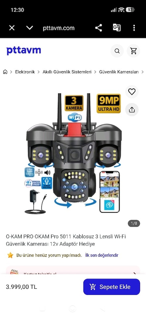o-kam pro 3 kameralı ptz MOBESE kamera - 4