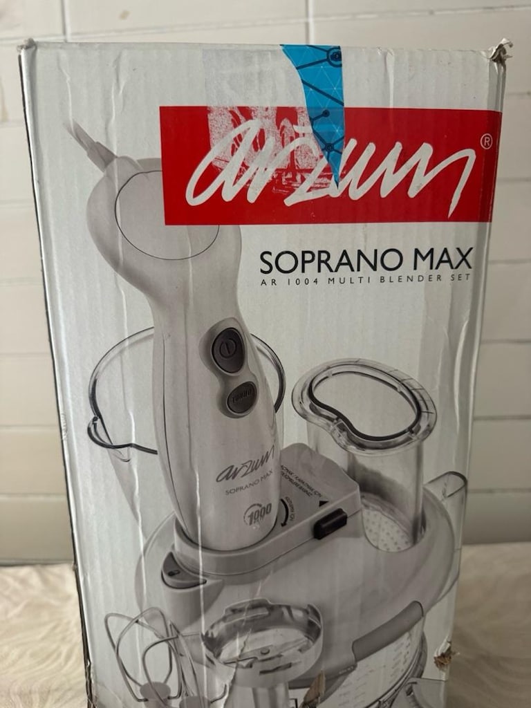 SIFIR KAPALI KUTU - Arzum AR1004 Soprano Max Multi Blender Seti (1000W - 4