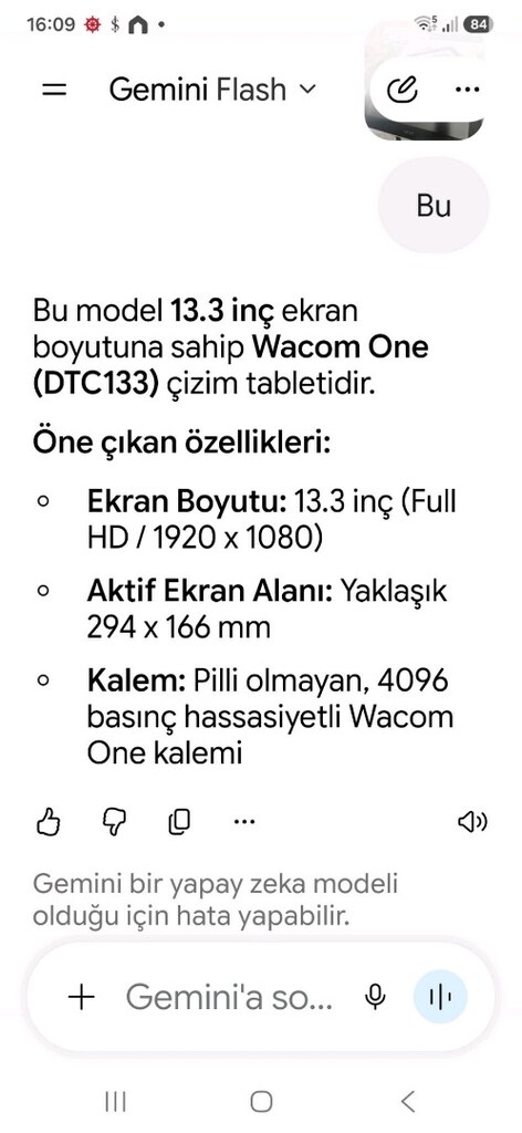 wacom on çizim tableti - 2