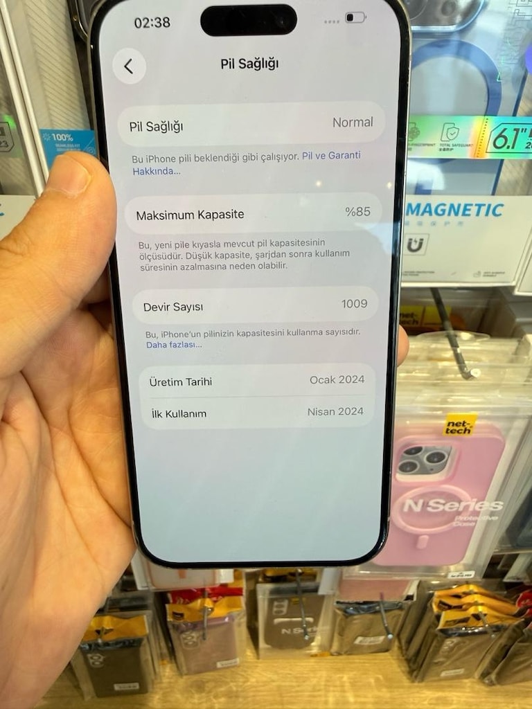 İPHONE 15 PRO 128 GB - 8