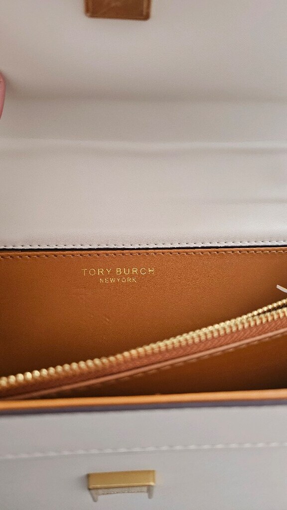 Tory burch marka bej rengi çanta - 4