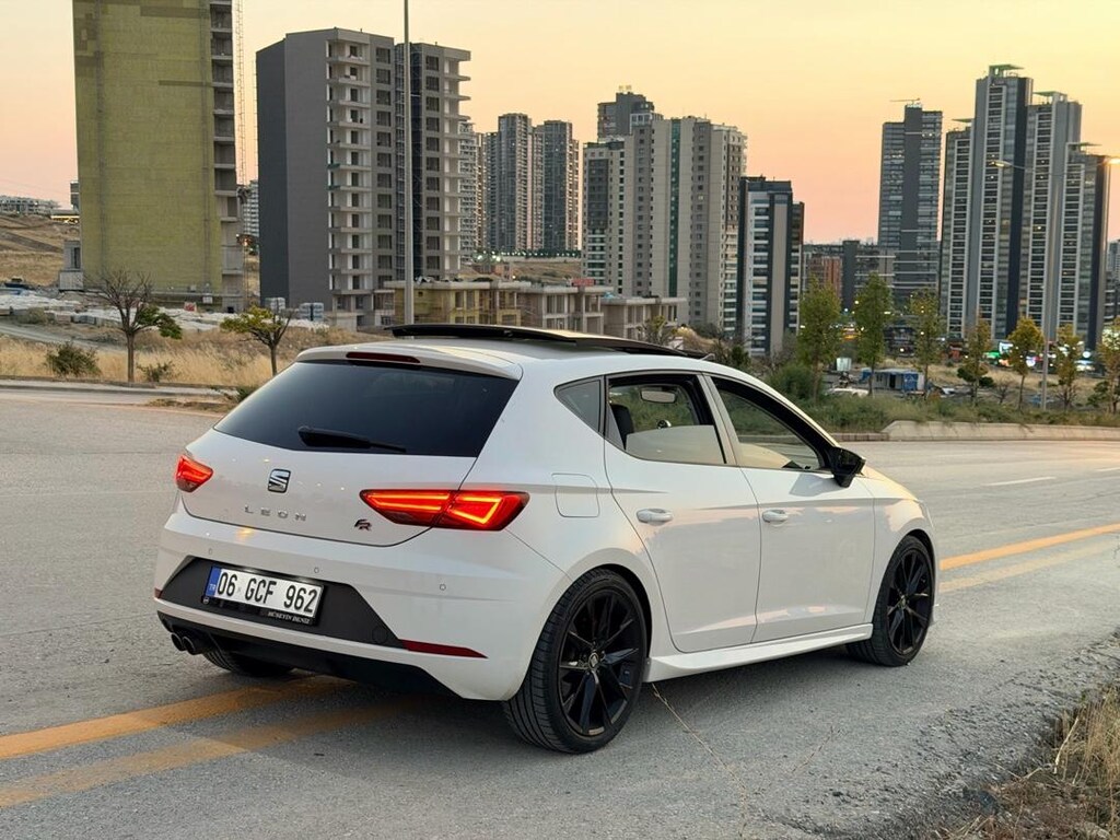 SEAT LEON FR 1.4 tsi 125 bg manual 6 ileri HATSSIZ BOYASIZ TRAMERSİZ - 5