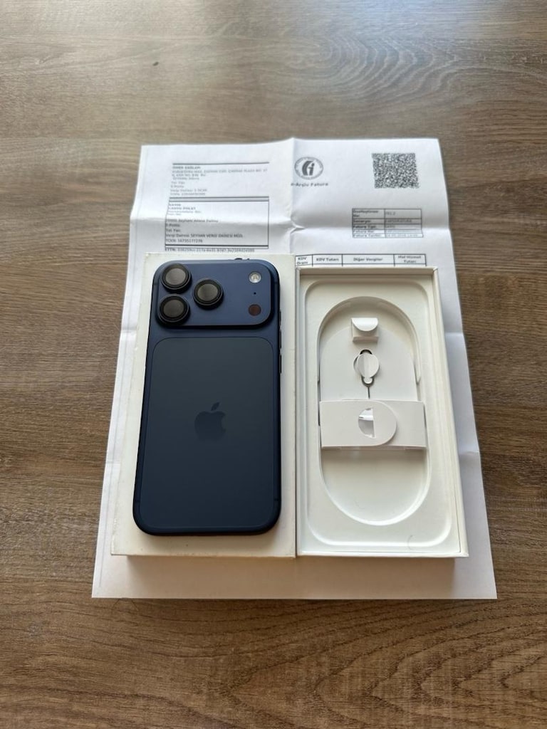 iPhone 17 Pro yurtiçi kutulu faturalı 22.5 ay garantili pil 100 - 2