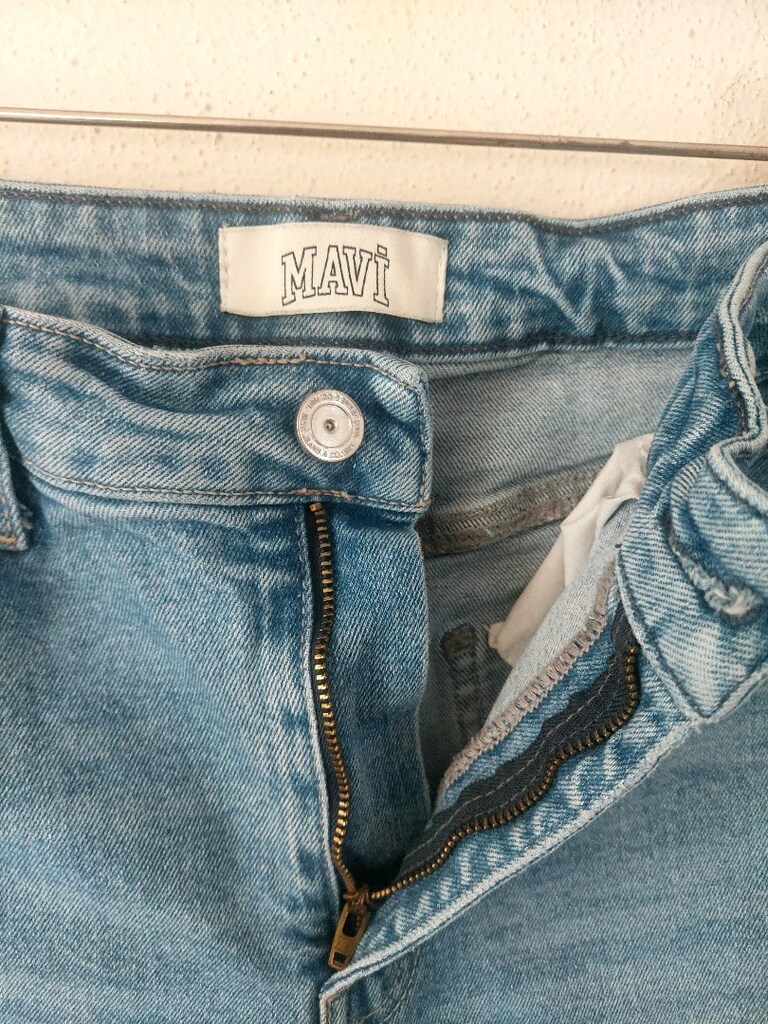 Mavi jeans bayan MOM kot pantolon (defolu) - 5