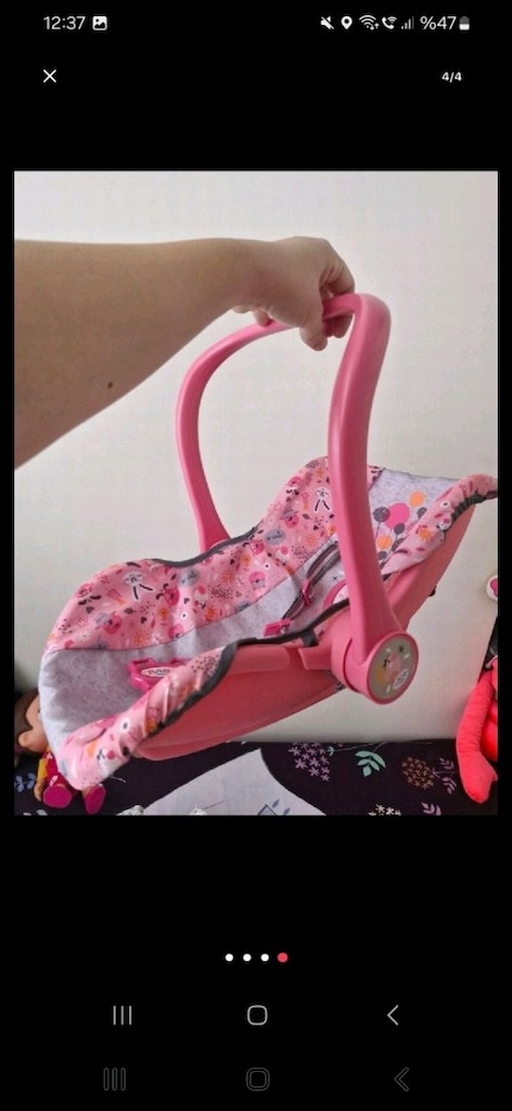 oyuncak bebek puset - 3