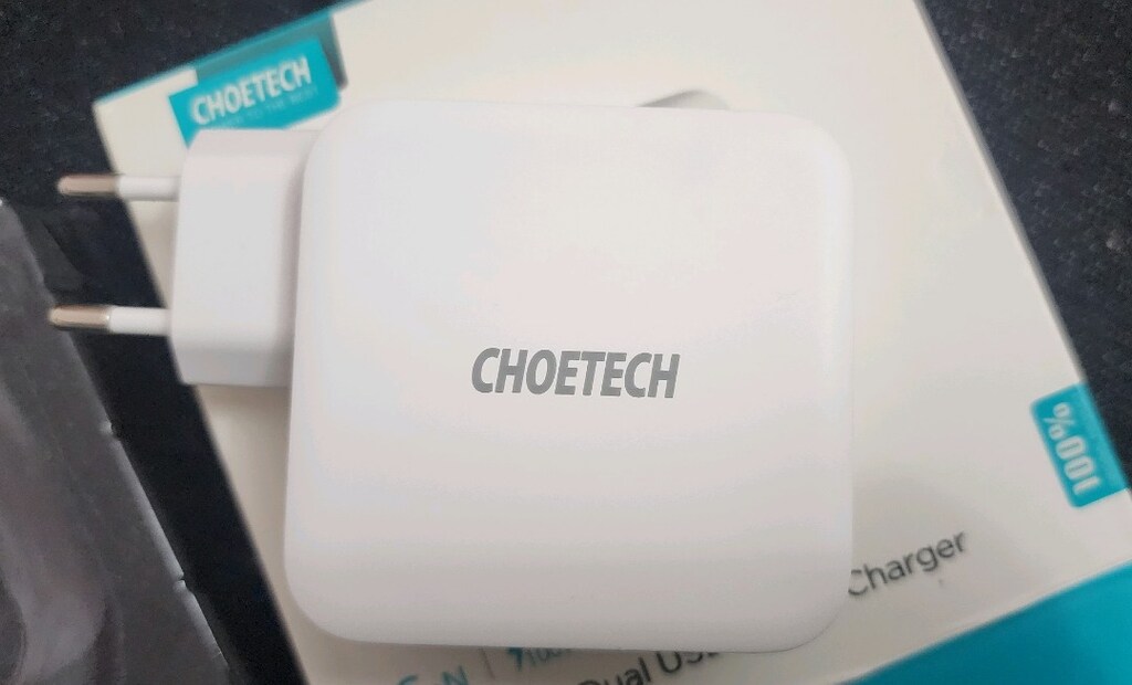 Choetech 100W GaN Dual USB-C - 10