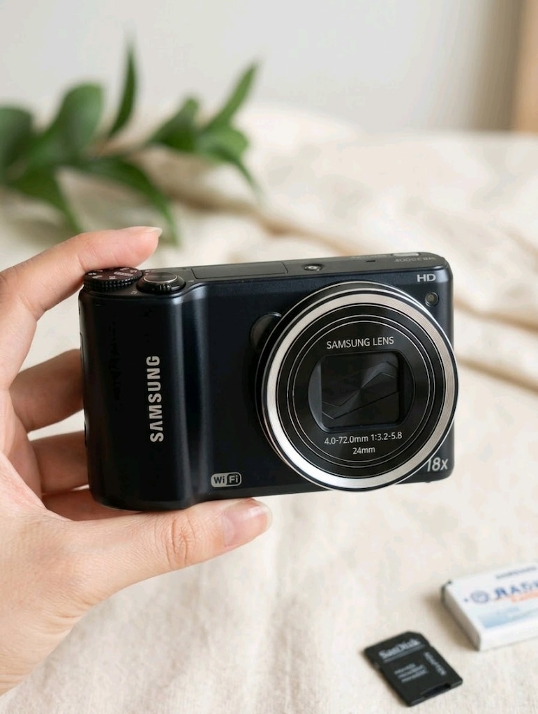 Samsung WB200F 18x Optik Zoom Wi-Fi Dijital Kamera - 9