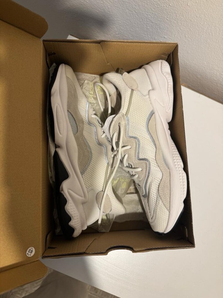 adidas ozweego erkek spor ayakkabı beyaz - 4