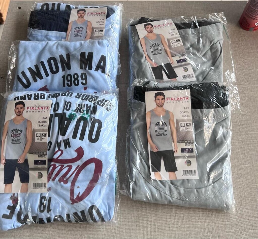Atlet şort pijama Takım Toplu satış toplam 31 Adet - 7