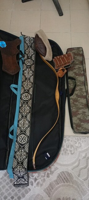 50 Lb Kırım Tatar Yayı ve Okçuluk seti Herşey Dahil. Detaylar açıklama
