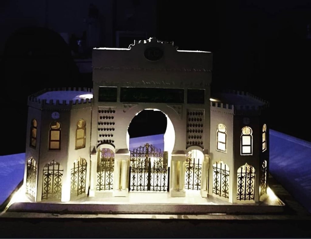 Işıklı İstanbul Üniversitesi Beyazıt Kapısı Maketi - 5