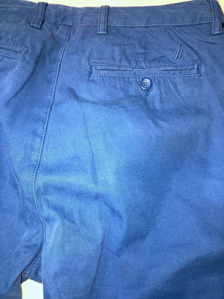 Nautica mavi renk 34 beden erkek sıfır pantolon - 2